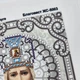 Набор для вышивания бисером иконы ARHIBIS Святой Николай 13,5х17 см (ЖС-5003) - изображение 4