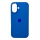 Чохол силіконовий Full Silicone Case for iPhone 16 Royal Blue (з закритим низом) - изображение 1