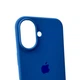 Чохол силіконовий Full Silicone Case for iPhone 16 Royal Blue (з закритим низом) - изображение 3