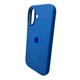 Чохол силіконовий Full Silicone Case for iPhone 16 Royal Blue (з закритим низом) - изображение 4