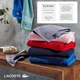 Полотенце хлопковое Lacoste банное 137x76 см Серое (1159820079) - изображение 3