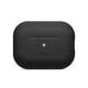 Чехол Elago Silicone Basic Case with Nylon Lanyard Black для Airpods Pro 2nd Gen (EAPP2SC-BA+ROSTR-BK) - изображение 2