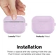 Чехол Elago Silicone Hang Case Nightglow Blue для Airpods Pro 2nd Gen (EAPP2SC-ORHA-LUBL) - изображение 7