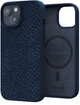 Чехол-накладка Njord Salmon Leather MagSafe Case Blue для iPhone 15 Pro (NA53SL01) - изображение 5