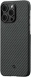 Чохол-накладка Pitaka MagEZ Case 3 Twill 1500D Black/Grey для iPhone 14 Pro (KI1401P) - зображення 3