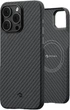 Чохол-накладка Pitaka MagEZ Case 3 Twill 1500D Black/Grey для iPhone 14 Pro (KI1401P) - зображення 8
