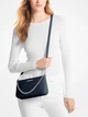 Сумка кросс-боди через плечо женская из натуральной кожи маленькая Michael Kors 321626987 Синяя (1159820174) - изображение 2