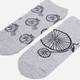 Шкарпетки жіночі короткі бавовняні YOCLUB Funny Cotton Socks 39-42 Сірі (5904921661898) - зображення 3