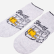 Шкарпетки чоловічі короткі бавовняні YOCLUB Funny Cotton Socks 39-42 Сірі (5904921661980) - зображення 3