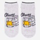 Skarpety męskie krótkie YOCLUB Funny Cotton Socks 43-46 Szare (5904921661966) - obraz 2