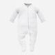 Pajacyk niemowlęcy Pinokio Lovely Day White Overall Zipped 74 cm Biały (5901033320842) - obraz 1