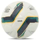 Футзальный мяч №4 PU ламинированный сшит машинным способом Joma HYBRID ERIS 400356-308 (белый-зеленый) - изображение 3