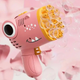 Детский автоматический пистолет пулемет для мыльных пузырей TOPA Bubble Blaster Розовый - изображение 3