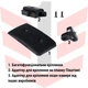 Комплект креплений для экшн-камеры MOHOC® Multi-Mount Black - изображение 2