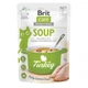 Вологий корм для кішок Brit Care Soup with Turkey 75 г, суп з індичкою - зображення 1