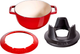 Zestaw do fondue Staub czerwony 20 cm (3272340027604) - obraz 8