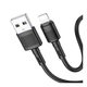 Кабель Hoco X83 USB Lightning 1м чорний - изображение 4