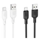 Кабель USB Borofone BX113 Silicone Micro 2.4A Колір Чорний - изображение 2