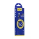 Кабель USB Hoco X21 Plus Silicone Lightning 0.25m Колір Чорно-Білий - зображення 4