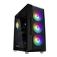 Корпус Zalman I3 Neo RGB I3NEOBLACK без БЖ 1xUSB 3.0 2xUSB 2.0 ATX чорний - зображення 3