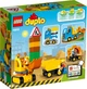 Конструктор LEGO DUPLO Грузовик и гусеничный экскаватор (10812) - изображение 10