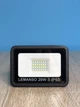 Прожектор светодиодный LED SMD 20w 6500K IP65 1440LM с микров.датчиком чёрный "LEMANSO" LMPS16-20 - изображение 1