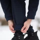 Зимние Мужские Брюки Intruder Softshell на флисе / Утепленные брюки в синем цвете размер L - изображение 8