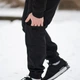 Зимние Мужские Брюки Intruder Softshell на флисе / Утепленные брюки в черном цвете размер M - изображение 5