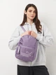 Рюкзак жіночий спортивний тканинний 10 л вміщує формат А4 Puma Core Base Backpack 09064202 Бузковий (4067981495207) - зображення 2