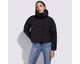 Жіноча стьобана куртка оверсайз чорний 95_9D_105_1_XL, XL - изображение 1