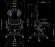Кресло для геймеров Hator Darkside 2 PRO Black (HTC1400) - изображение 13