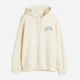 Худи мужское H&M 61019679 XS Кремовое (2727000037031) - изображение 6