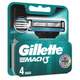 Змінні леза для бритви для гоління Gillette Mach3 4 шт (7702018264230) - зображення 2