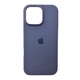 Чохол для смартфона Silicone Full Case AA Open Cam for Apple iPhone 16 Pro Max 28,Lavender Grey (FullOpeAAi16PM-28) - изображение 1