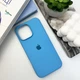 Чохол силіконовий Full Silicone Case for iPhone 16 Pro Cornflower (з закритим низом) - зображення 3