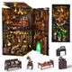 Бук Нук Дом магии Гарри Поттера 3D Интерьерный конструктор The House of Magic Book Nook SL-08 - изображение 8