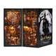 Бук Нук Темная Семья Уэнздей 3D Интерьерный конструктор Wednesday Magic Dark Family DIY Book Nook Kit SL-04 - изображение 10