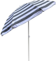 Parasol plażowy Outdoor 180 cm Szaro-biały (8712051100234) - obraz 1