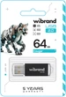 Флеш память USB Wibrand Cougar 64GB USB 2.0 Black (WI2.0/CU64P1B) - изображение 2