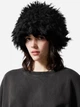 Шапка женская Weekday 061199905 M-L Черная (6666000340788) - изображение 2
