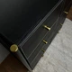 Комод бытовой Luminaria Elegance Black 8B органайзер для хранения вещей и одежды Черный (6951427270092) - изображение 11