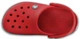 Дитячі сабо Crocs Kids' Crocband™ Clog 22 Червоний/сірий 204537 - зображення 6