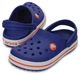 Дитячі сабо Crocs Kids' Crocband™ Clog 23 Яскраво-синій/помаранчевий 204537 - зображення 5