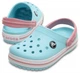 Детские сабо Crocs Kids' Crocband™ Clog 24 холодно-голубой/белый 204537 - изображение 13