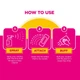 Набір для миття вікон The Pink Stuff Window Cleaning Kit (спрей 850 мл, 2 мікрофібри і ручка для насадок) - изображение 6