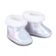Зимние пинетки детские tutu 05723 XS 11см 4-6 месяцев Серебристые - изображение 2