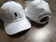 Кепка Бейсболка Мужская Женская Polo Ralph Lauren с тканевым ремешком белая с синим лого - изображение 2