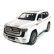 Металлическая машинка инерционная с эффектами Toyota Land Cruiser 300 Auto Expert Белый - изображение 1