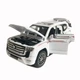 Металлическая машинка инерционная с эффектами Toyota Land Cruiser 300 Auto Expert Белый - изображение 5