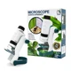 Микроскоп для детей с подсветкой 60x120x Microscope Белый - изображение 2